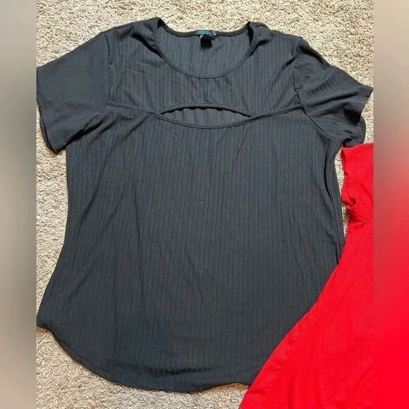 Rue21 Short Sleeve Ribbed Bundle of Shirts Size 2X NWOT - Picture 5 of 7